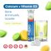 Nutrazul Calcium + Vitamin D3 Effervescent Tablets-Lemon-Lime (3 Packs x 20) | 60-Day Supply | Gluten-Free, Sugar-Free, Lactose-Free, Preservative-Free - Buy Online on GoSupps.com