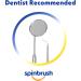 Spinbrush PRO CLEAN Battery Powered Toothbrush - Medium Bristles Gold/Blue - 1 Count | International Shipping Available - Buy Online on GoSupps.com
