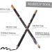 Healeved 24 Pcs Wooden Makeup Pencils Eyebrow Makeup Tool Eyeliner Sharpener 1 count (Pack of 1) Blackx3pcs - Buy Online on GoSupps.com