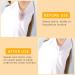 Arqumi 100 Pack Disposable Underarm Sweat Pads - Invisible Sweat Absorber for Women & Men - Summer Perspiration Shield - Comfortable & Unflavored - White Sweat Pads - Buy Online on GoSupps.com