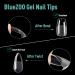 Soft Gel X False Nail Tips Kit - 360PCS Medium Almond Square & Short Ballerina - Pre-shaped Half Matte Acrylics for DIY Manicure & Salon Use - 12 Sizes | BlueZOO - Buy Online on GoSupps.com