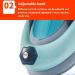 Safwel Cervical Brace - Inflatable Adjustable Neck Support for Pain Relief | International Shipping Available - Buy Online on GoSupps.com
