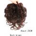 EREE HAIR 10Inch Short Curly Hair Topper Clip in Hair Topper Top Hairpieces Topper Human Hair Extensions Wiglet Topper Hair Piece for Women with Thinning Hair Dark Brown Color - Buy Online on GoSupps.com