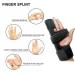 WITSOUL Boxer Finger Splint - Adjustable Support for Pinky Ring Middle Metacarpals & Knuckles - Black - Small - Right/Left Hand - International Shipping Available - Buy Online on GoSupps.com