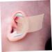 10 Pairs White Silicone Ear Correction Support Protruding Valgus Correctors - Discreet External Tape for Auricle - 4.4x3.6cm - Buy Online on GoSupps.com