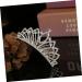 Beaupretty Kids princess Photo Shooting Tiara queen tiara girls rhinestone tiara girls headband Girl Birthday kids tiara comb girl hair jewelry Mini Tiara Korean hairpin girl Queen - Buy Online on GoSupps.com
