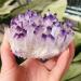 Natural Quartz Crystal 1pc Green Ghost Phantom Quartz Crystal Cluster Violet Rock Stones and Crystals Specimen Synthetic Quartz Home Office Decor ningxiao (Color : Purple Size : 300-350g) 300-350g Purple - Buy Online on GoSupps.com