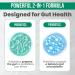 Prebiotics and Probiotics in One Supplement | 30 billion CFU from 9 species with 3 Extra Herbs: Organic Spirulina Barley grass Chicory Extract (30 Veggie Capsules) - Buy Online on GoSupps.com