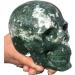 Natural Moss Agate Crystal Skull (Size : 300-400g) - Buy Online on GoSupps.com