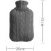 MZY1188 Large 2000ml Heat Bottle with Removable Knitting Cover - Cold-Resistant Washable & Safe - Buy Online on GoSupps.com