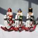 Wooden Rocking Horse Christmas Nutcracker Decorations 12 Inch Nutcracker Soldier Figurine Ride Rocker Horse Toy Xmas Gift Collectible Holiday Decor Home Ornaments Christmas Decoration(A) - Buy Online on GoSupps.com