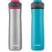 Contigo Cortland Chill 2.0 Stainless Steel Water Bottle 24oz 2-Pack - Hot/Cold Insulated, Spill-Proof Lid - Juniper & Dragonfruit - Buy Online on GoSupps.com