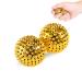 1 Pair Massage Handball Hand Acupuncture Points Balls Massager Presses Palms Magnetic Acupuncture Needle Ball