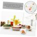Milisten Dishes 8 Pcs Seasoning Dish Sauce Condiment Ceramics Child Small Sushi Plate 13.8X10X2.5CMx4pcs As Shownx4pcs - Buy Online on GoSupps.com