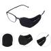 6pcs Eye Patches for Glasses  Reusable Non-Woven Fabric Black Eye Patches to Cover Left Right Eye Improve Vision for Kids' & Adults' Lazy Eye Amblyopia Strabismus (Medium) - Buy Online on GoSupps.com