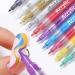 Eforcase Nail Art Pen Nail Art 3D Painted Pen Drawing Nail Point Graffiti Dotting Pen Flower Pen Hook Line DIY Nail Art Beauty Adorn Manicure Tools for Nail DIY Abstract Lines Design Type 1 - Buy Online on GoSupps.com