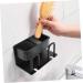 Shop Cabilock 4-Piece Toothbrush Holder Set - Wall-Mounted Bathroom Accessories for Electric Toothbrushes & Toothpaste - Space-Aluminum No Drilling Design - Buy Online on GoSupps.com