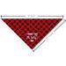 I Thought I Was the Baby Dog Bandana - Buffalo Plaid Pet Scarf & Accessories for All Sizes | Perfect Gift for Dog Lovers - Buy Online on GoSupps.com
