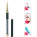 Manicure Liner Pen Nail Rhinestone Picker Dotting Pen Nail Art DIY Decoration Tool for Household Nail Shop (Dark green stripes (short pull cord)) - Buy Online on GoSupps.com