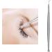 2 set Eyelashes Seperator Perm Tool Extensions Supplies Eye Lash Comb 2 set silver  - Buy Online on GoSupps.com