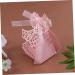 SHINEOFI 50pcs Pink Gift Boxes Wedding Candy Box 1 count (Pack of 1) Pink - Buy Online on GoSupps.com