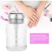 Nail Art Remover Dispenser Nail Polish Remover Glass Bottle Easy To Use Gel Polish Pump Dispenser 80ml One Touch Clear Glass Bottle for Manicure Store Beauty Salon Salon Shop Home(Press the bottle) - Buy Online on GoSupps.com