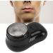 Mini Electric Razor - Portable Low Noise Type C Rechargeable Shaver for Men | 400mAh Battery | Safe Travel Face Shaver - Electroplated Black - Buy Online on GoSupps.com