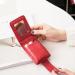 Aolaso Lipstick Case - Genuine Leather Lipstick Organizer with Mirror | Mini Cosmetic Storage for Women - Stylish Red Design - Buy Online on GoSupps.com