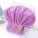 New Super Absorbent Hair Towel Wrap for Wet Hair Hair Towel Wrap for Women Long Hair Absorbent Hair Towel Wrap Hair Towel Hat Hair Towel Cap for Women Head Wrap Towel for Wet Hair (Purple)