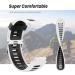 NotoCity for 735XT Watch band/ Forerunner 235/ 230/ 220/ 620/ 630 Silicone Strap Approach S20/ S5/ S6 Wristbands with Metal Buckle(White-Black) color9 - Buy Online on GoSupps.com