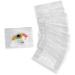 Pill Pouch Bags - (Pack of 100) 4'' x 2.75" - 3 Mil BPA-Free Poly Bag Disposable Zipper Pills Baggies Daily AM PM Travel Medicine Organizer Storage Pouches Best Clear Reusable with Write-on Labels