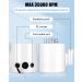 35000 RPM Electric Nail Drill File - Professional Adjustable Speed Manicure Pedicure Kit for Acrylic and Gel Nails - LCD Display - White - Buy Online on GoSupps.com