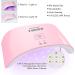 Wakaniya Nail Gel Kit with Lamp - 10 Colors, 4 Glitter, Quick Poly Extension Gel - Easy DIY Manicure Tools for French Ombre Nails - Silver Teal Brown Pink Series A - Buy Online on GoSupps.com