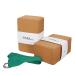 JBM Yoga Blocks 2 Pack with Strap Cork Yoga Block 2 Pack EVA Foam Yoga Block Set of 2 Yoga Block with Strap Yoga Bricks with Strap Yoga Block Yoga Brick Yoga Cube Stretch Blocks Stretching Blocks