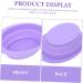 SOESFOUFU Cleaning Pad Clock Wall Decor Silicon Brush Cleaner Beauty Tools Brush Washer Cosmetic Brush Cleaning Bowl Makeup Brush Scrubber Pad Face Make up Cushion Silica Purple 14.5x11cm Purple - Buy Online on GoSupps.com