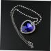 PRETYZOOM Pendant Elegant Women Necklaces Metal Necklace Heart Pendant Necklace Neclace Alloy Miss - Buy Online on GoSupps.com