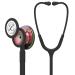 3M Littmann Classic III Monitoring Stethoscope, Rainbow-Finish Chestpiece, Black Stem and Headset, Black Tube, 27 Inch, 5870 Rainbow Finish Chestpiece, Black Tube