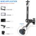 Neewer 9.8in Adjustable Friction Magic Arm | 1/4-inch Thread Screw | Flash/LED Light/Microphone/Monitor Super Clamp | Load up to 4.4lb | ST25 - Buy Online on GoSupps.com