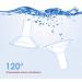 Maymom MyFit Crater Series 24 mm 2xTwo-Piece Breastshield for Medela Pumps with Long Nipple Tunnel - Buy Online on GoSupps.com
