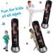 YAVOCOS Inflatable Heavy Punching Bag - Free-Standing Tumbler Training Bag | Pedal Pump Included | Style3 - Buy Online on GoSupps.com