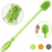 31cm Baby Bottle Cleaning Brush - Silicone Cleaner for Hydro Flask, Sports Bottles - Green (Qty 1) - Buy Online on GoSupps.com