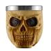 Stainless Steel Shaving Bowl Foaming Soap Bowl Facial Hair Beard Brush Mug Skull beard bowl