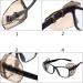 Buy Congguan Slip Glasses Wings - Flexible Side Signs for Medium to Large Glasses (Deep Brown) | International Shipping Available - Buy Online on GoSupps.com