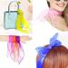 36 Pieces Colorful Silk Towels - Chiffon Dance & Juggling Scarves for Kids | 60x60cm Sensory Gymnastics Cloths - Buy Online on GoSupps.com