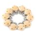 SALUTUYA Pacifier Clips with Dummy Holder Baby Pacifier Clips for Attaching to Clothes and Baby Suspenders
