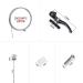 Hmseng 2 Pairs Universal V Bike Brakes Set - Mountain & Road Bike Replacement Kit - Black - Buy Online on GoSupps.com