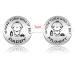 Funny Decision Coin for New Parents Gifts for Mum Dad Newborn Baby Gifts Stainless Steel Flip Commemorative Coin with Engraving for Baby birth gifts for Birthday