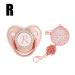 Night Schnuller Baby Pacifier - Silicone Nipple Pacifier for Newborns | Prevents Tooth Misalignment | Includes Chain Clip - Buy Online on GoSupps.com