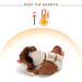 EDOTON Unisex Newborn Winter Boots - Warm Non-Slip Sole Bootie Socks for 6-12 Months (Coffee) - Buy Online on GoSupps.com