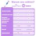 Basal Thermometer for Fertility & Ovulation Tracking - Digital LCD with Premom App - Cycle Control - Blue Backlight - Purple - Buy Online on GoSupps.com